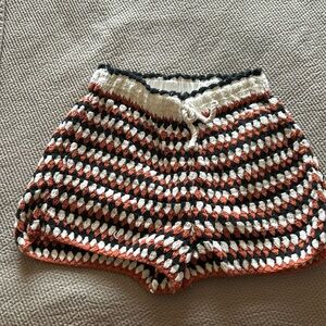 Girls crochet shorts